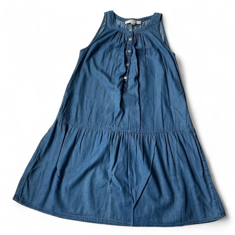 Loft drop waist mini dress